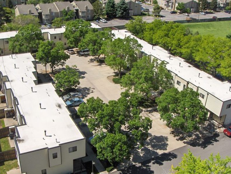 Goldsmith Village aerial view